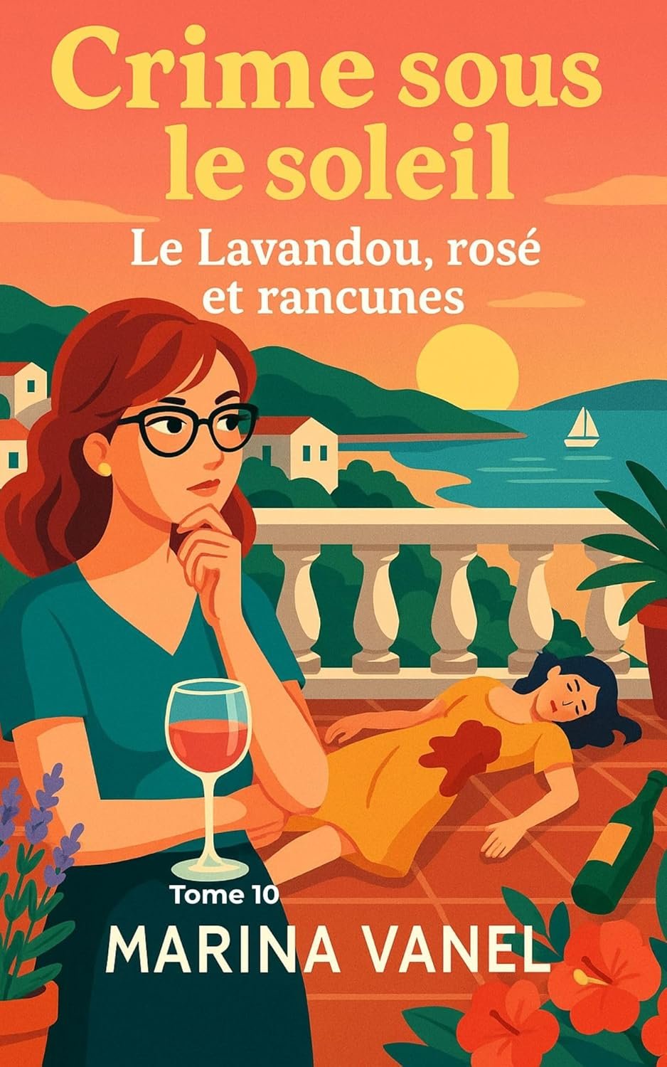 Crime sous le soleil ,Tome 10 : Le Lavandou, rosé et rancunes