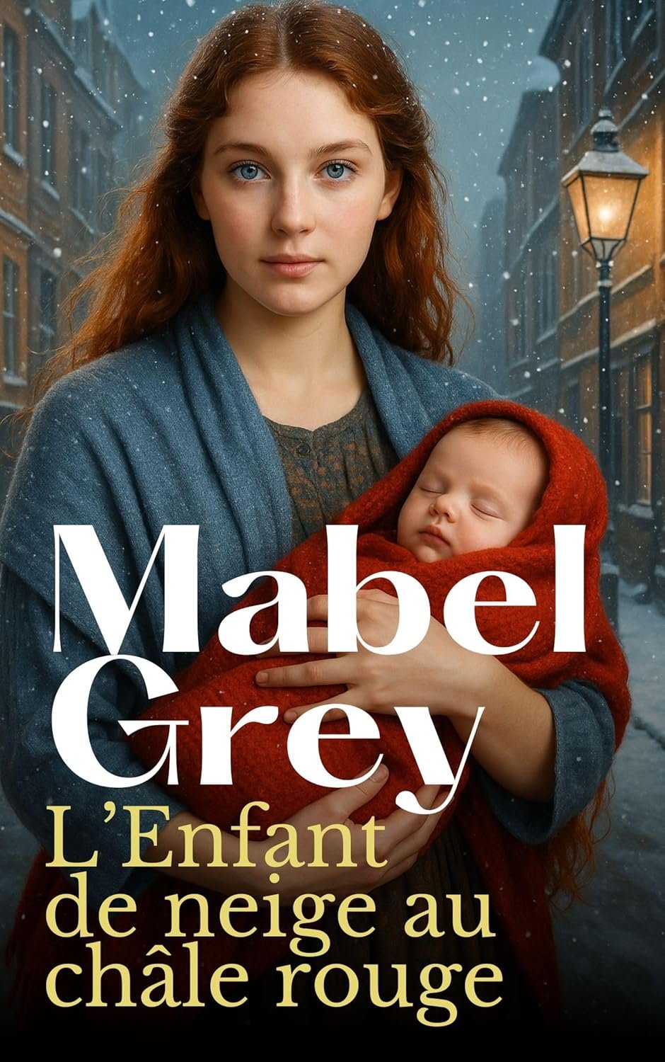 L’Enfant de neige au châle rouge