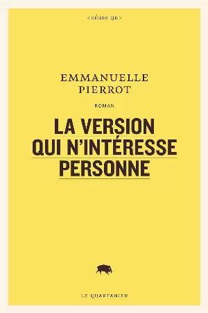 La version qui n'intéresse personne