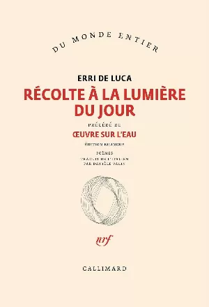 Récolte à la lumière du jour/Œuvre sur l'eau