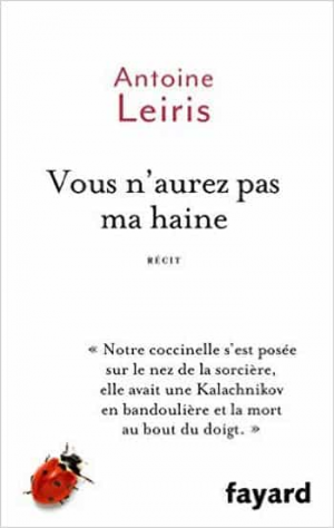 Vous n’aurez pas ma haine