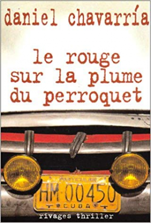 Le rouge sur la plume du perroquet