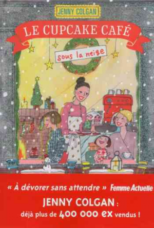 Le cupcake café sous la neige
