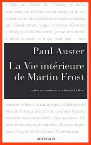 La vie intérieure de Martin Frost