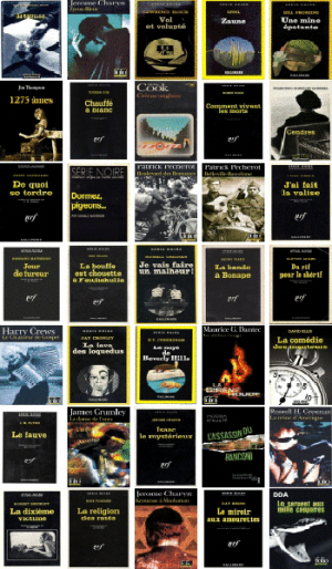 Serie Noire Gallimard – Pack 1